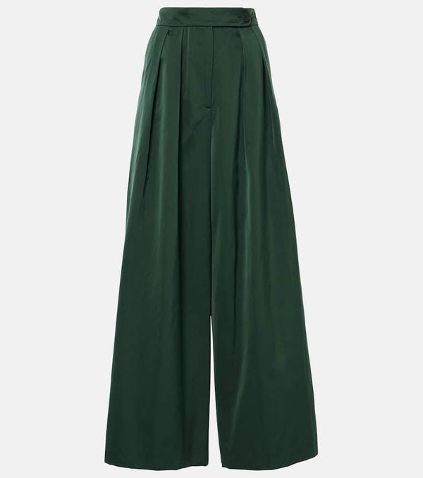 Dries Van Noten Pleated wide-leg pants