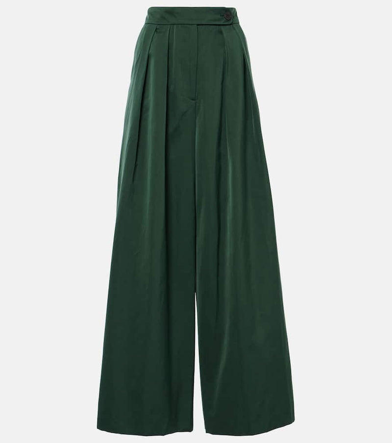 Dries Van Noten Pleated wide-leg pants