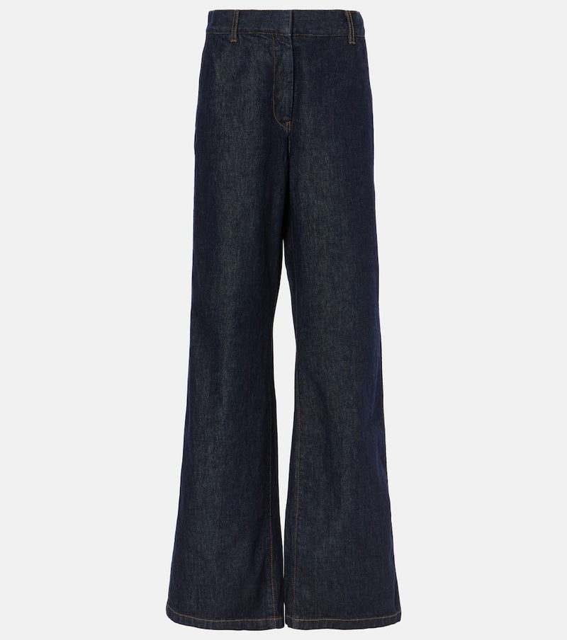 Dries Van Noten High-rise flared jeans