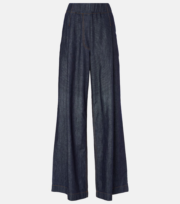 Dries Van Noten High-rise wide-leg jeans