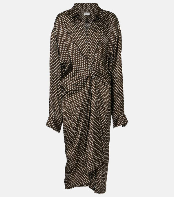 Dries Van Noten Printed midi dress | LYBSTORE