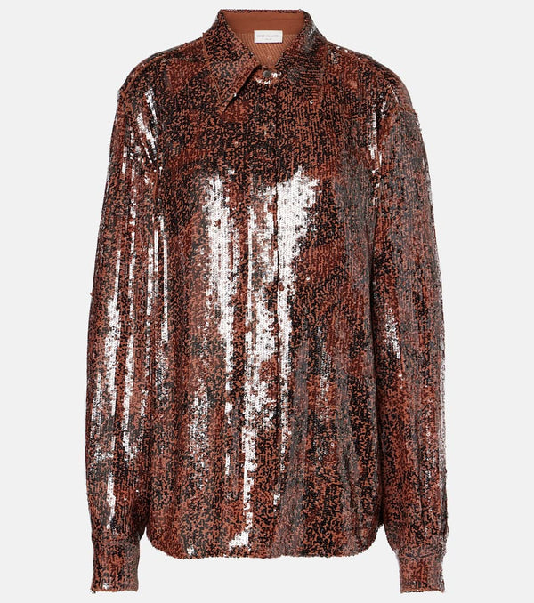 Dries Van Noten Sequined shirt