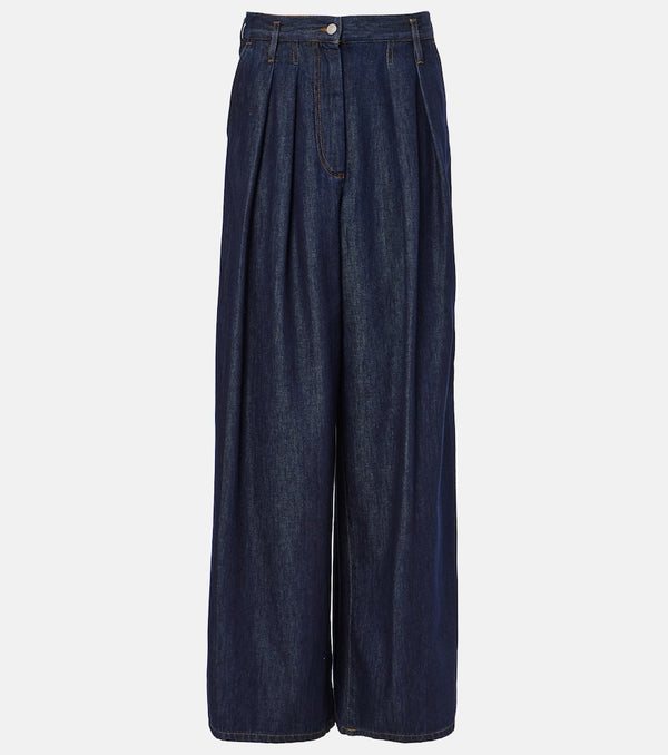 Dries Van Noten High-rise wide-leg jeans