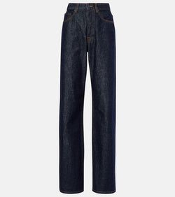 Dries Van Noten High-rise straight jeans