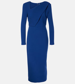 Roland Mouret Wool crêpe midi dress