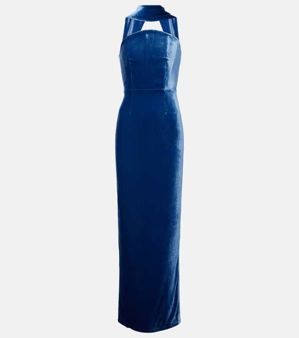 Roland Mouret Velvet gown | LYBSTORE