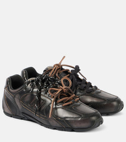 Miu Miu x New Balance 530 SL leather sneakers