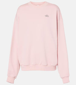 Alo Yoga Accolade cotton-blend sweatshirt