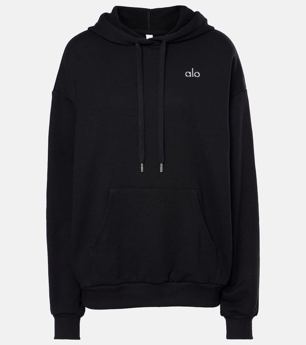 Alo Yoga Accolade cotton-blend hoodie