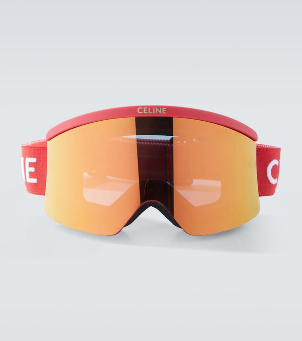 Celine Eyewear Logo ski goggles