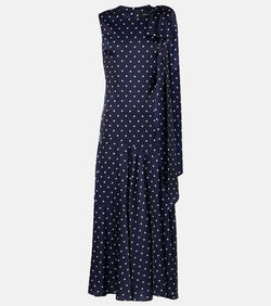 Simone Rocha Bow-detail polka-dot maxi dress