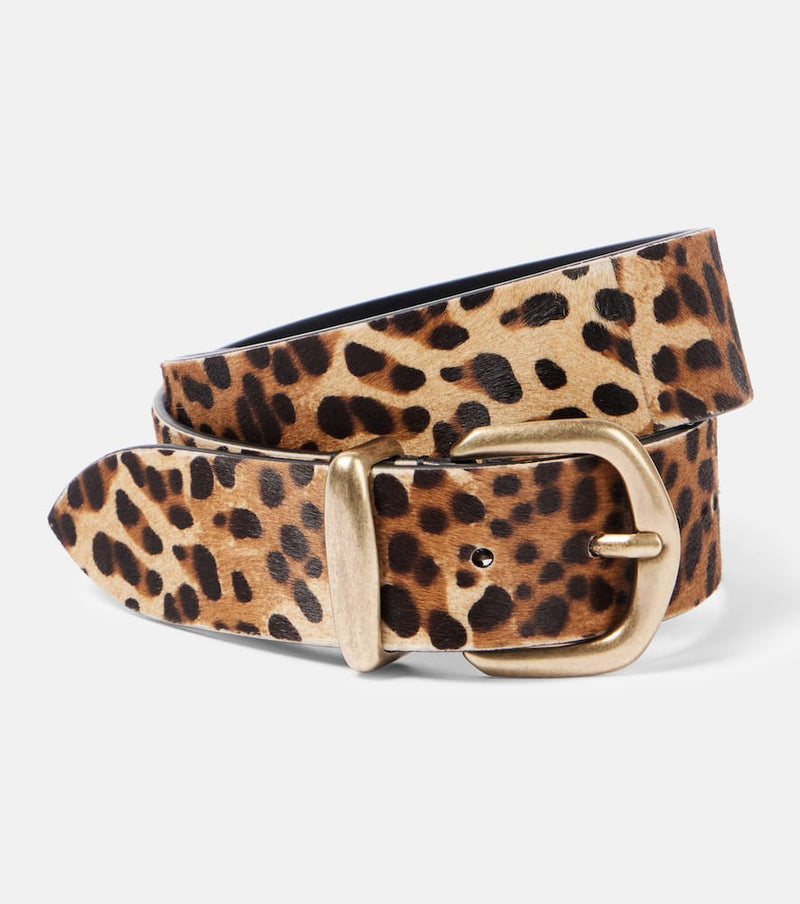 Isabel Marant Dela calf hair belt