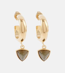 Isabel Marant Embellished hoop earrings