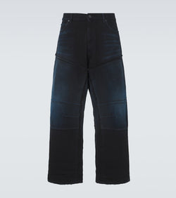 Balenciaga Double Knee wide-leg jeans