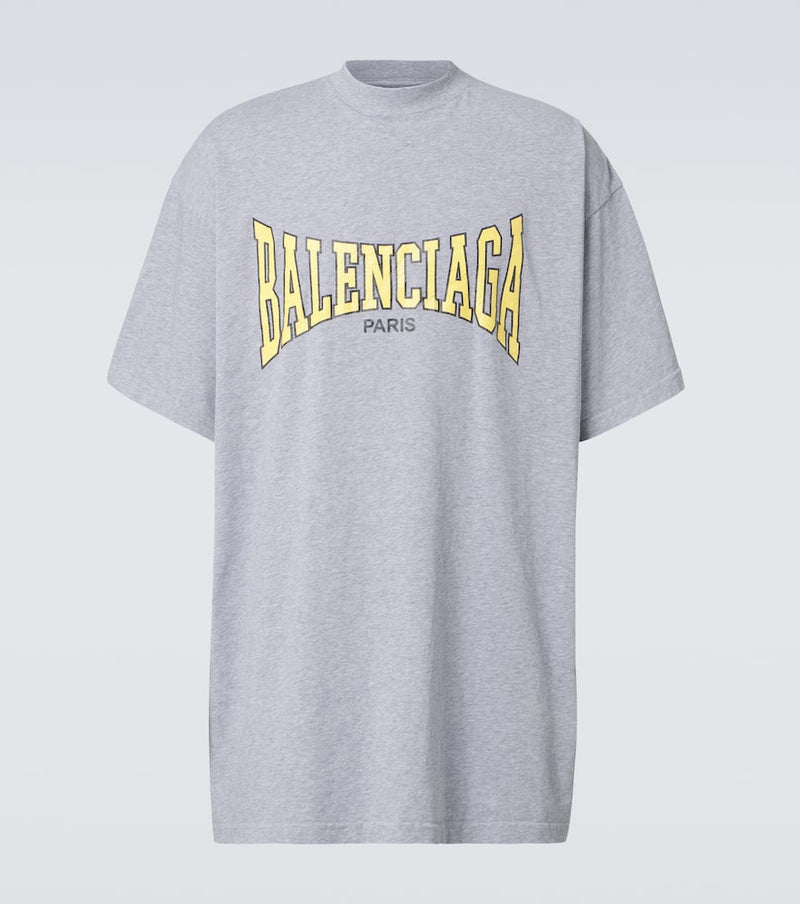 Balenciaga Oversized cotton jersey T-shirt