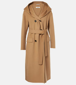 S Max Mara Favola belted virgin wool coat