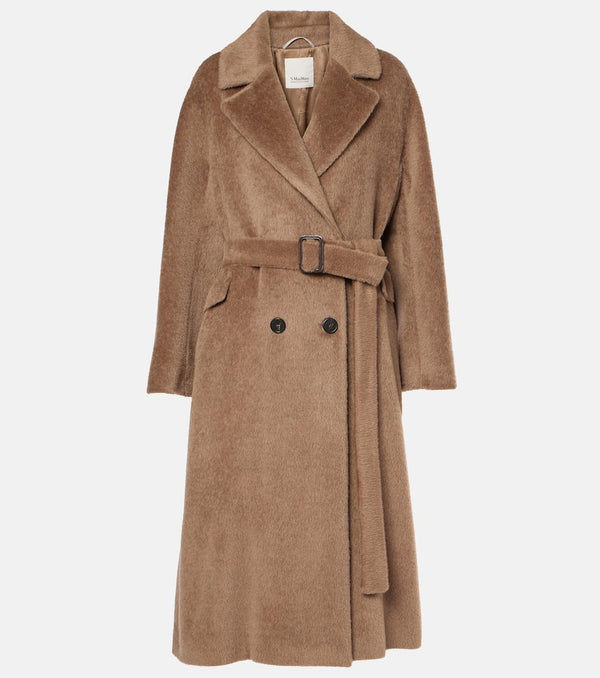 S Max Mara Eugenio alpaca and wool coat