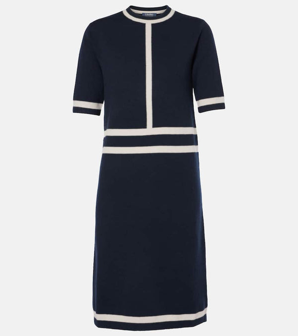 S Max Mara Wool-blend midi dress