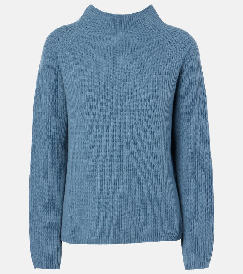 S Max Mara Elica ribbed-knit wool and cashmere sweater