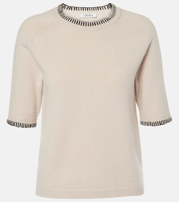 S Max Mara Apollo wool and cashmere top