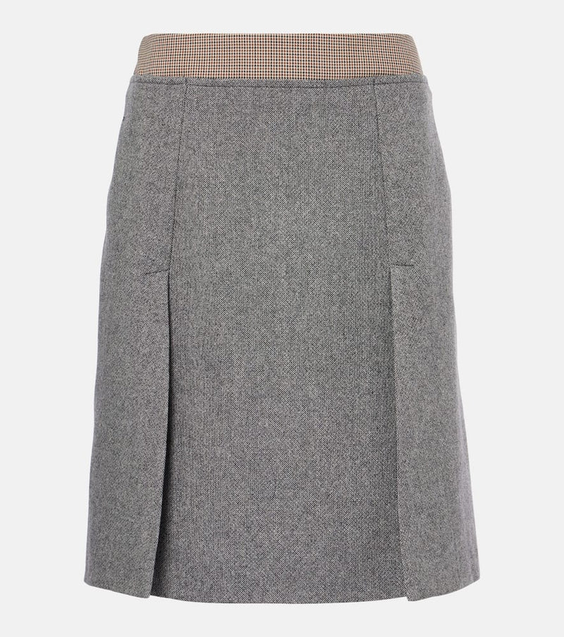 Sportmax Riga tweed midi skirt