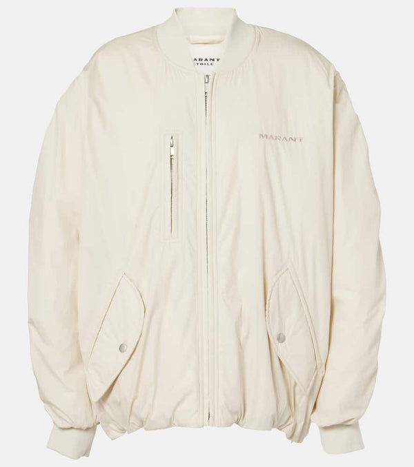 Marant Etoile Coleen cotton-blend bomber jacket