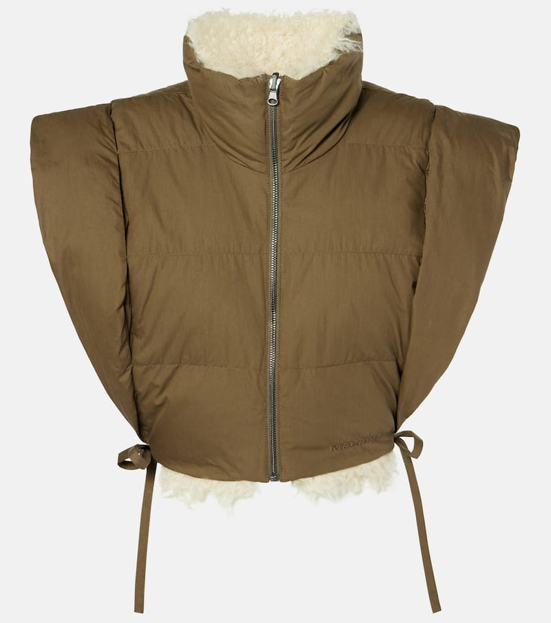 Marant Etoile Hoodiali reversible puffer vest