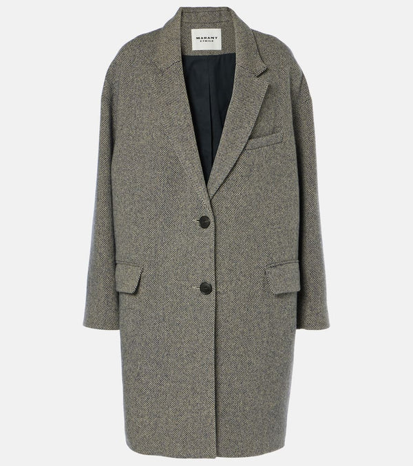 Marant Etoile Limizag wool-blend coat