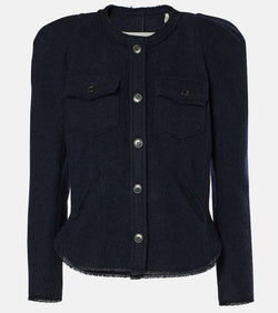 Marant Etoile Nelly wool-blend jacket