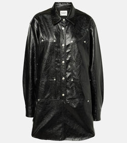 Marant Etoile Ayali faux leather jacket