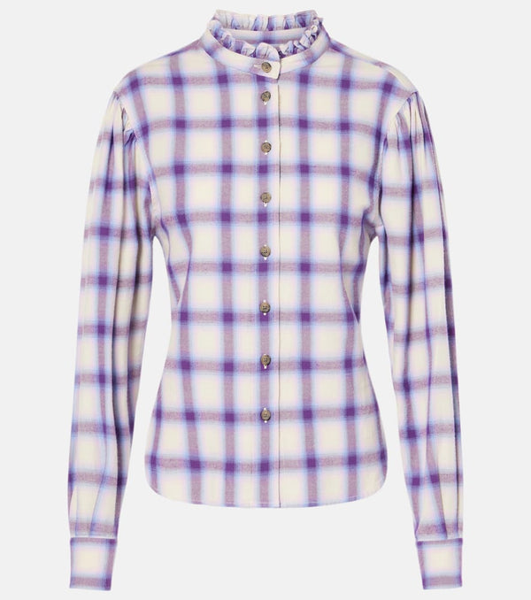 Marant Etoile Checked cotton shirt