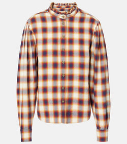 Marant Etoile Janci checked cotton shirt