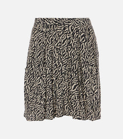 Marant Etoile Violaine printed miniskirt