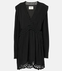 Marant Etoile Felie lace-trimmed minidress