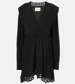 Marant Etoile Felie lace-trimmed minidress