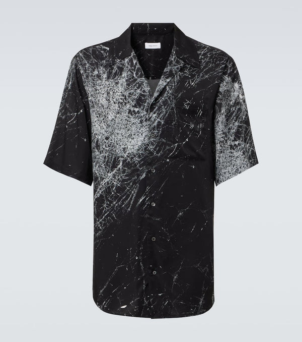 Alexander McQueen Printed bowling shirt