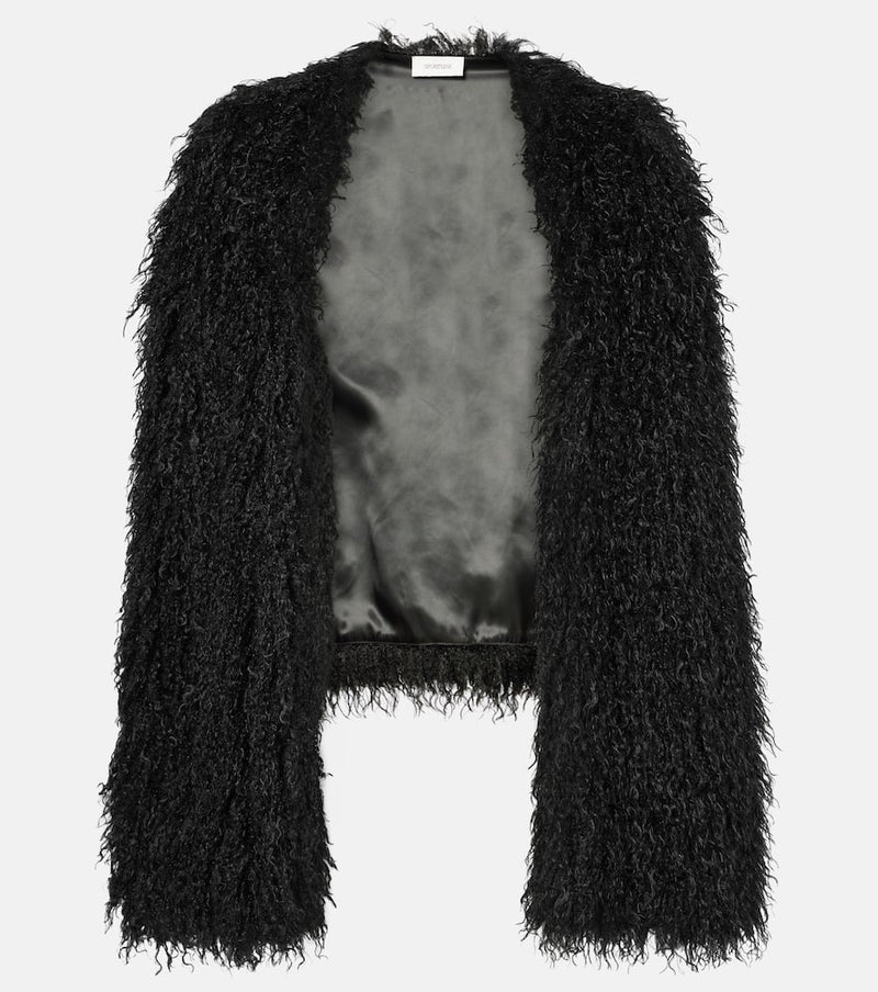 Sportmax Faux fur jacket