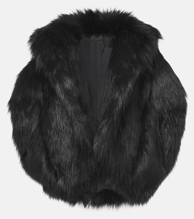 Givenchy Faux fur cape