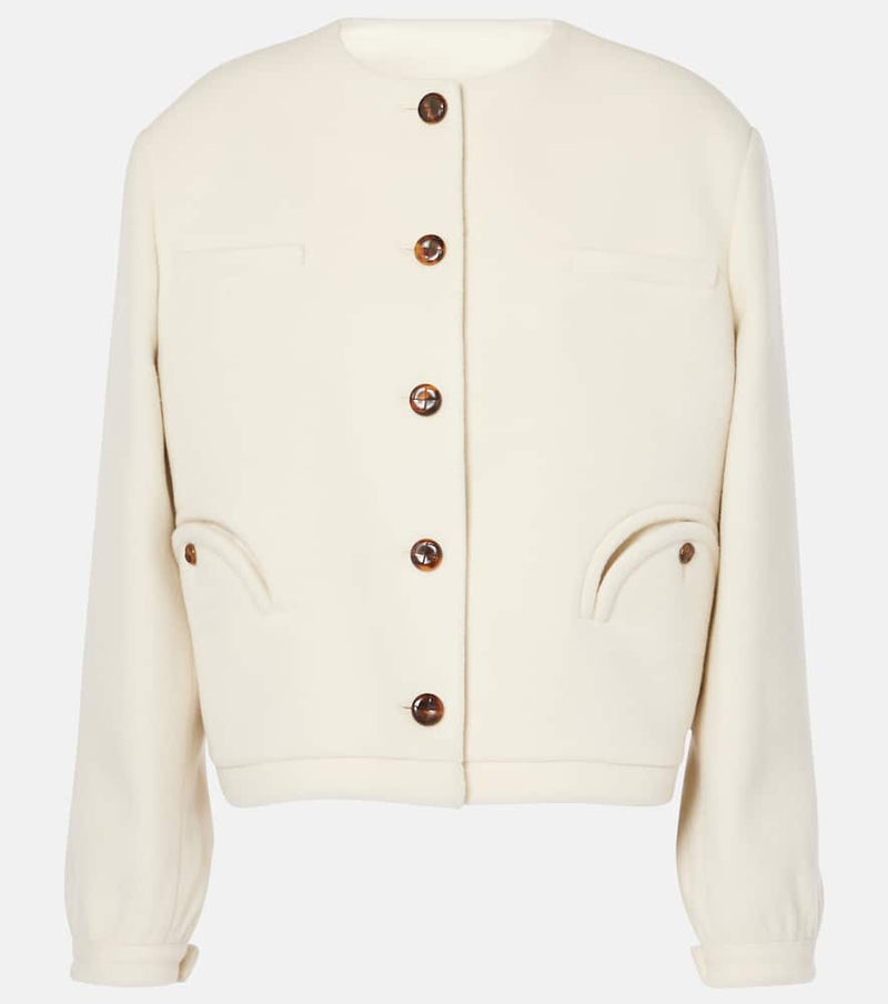 Blazé Milano Gliss wool and cashmere-blend jacket