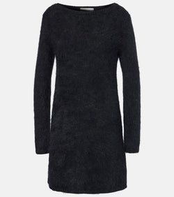 Blumarine Wool-blend knit minidress