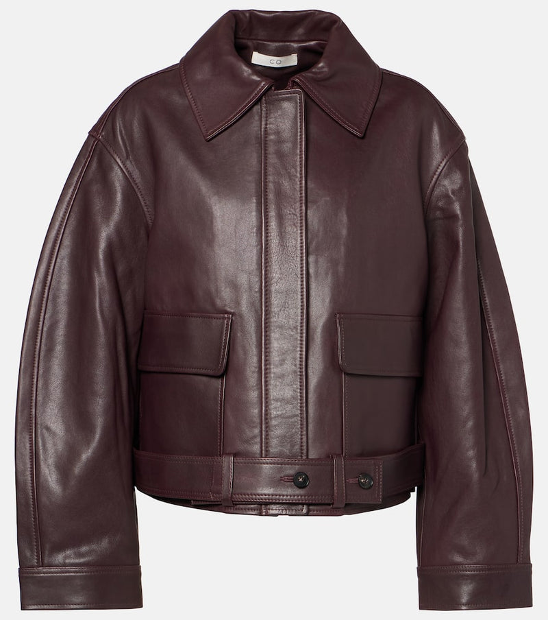 CO Leather blouson