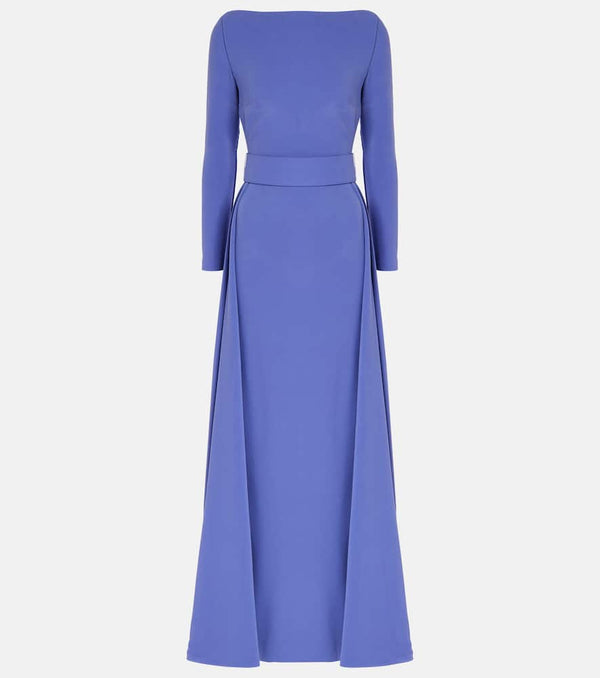 Solace London Shayla crêpe gown | LYBSTORE