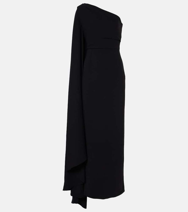 Solace London Daria one-shoulder gown