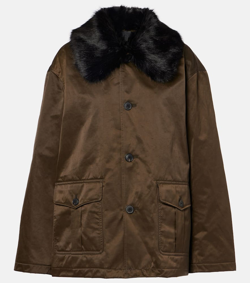 Nili Lotan Blaise faux fur-trimmed parka