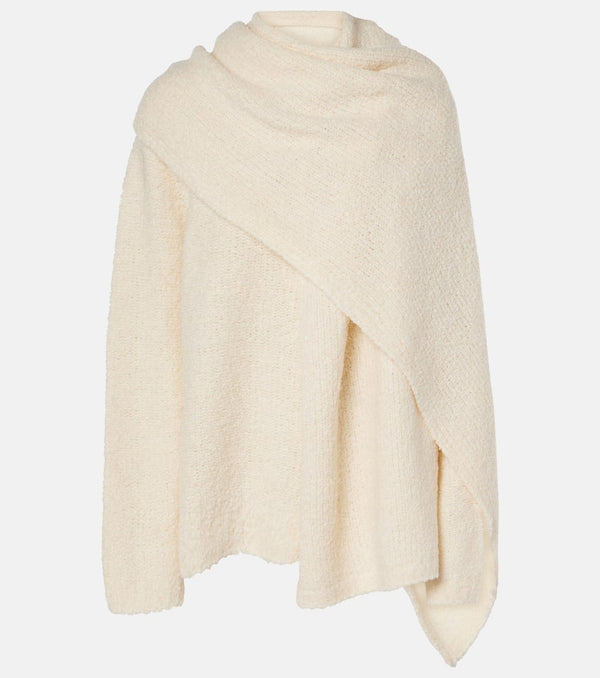 Staud Siren scarf-detail sweater