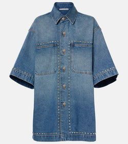 Stella McCartney Studded denim shirt