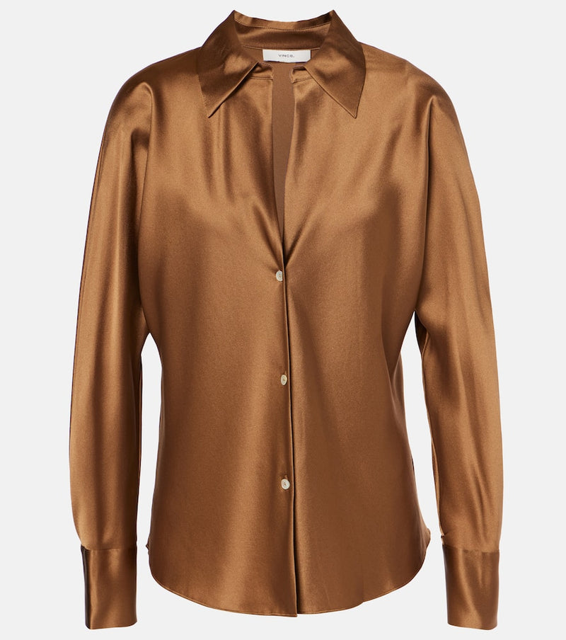 Vince Silk satin shirt