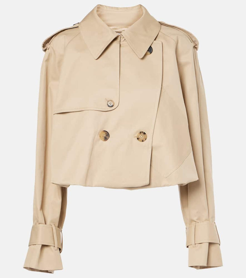 JW Anderson Cotton cropped trench coat