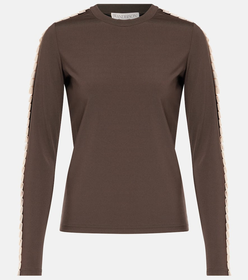 JW Anderson Pleated jersey top