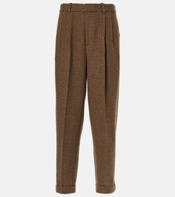 Polo Ralph Lauren Wool-blend tweed straight pants